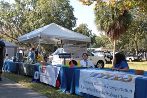 Advancing Women in Transportation tables at the Sustainable Transportation Fair