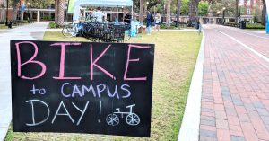Bike to Campus Day Poster