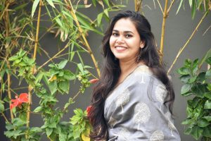 Anusha Chaudhary, March Green Gator of the Month, PhD student in Geography.