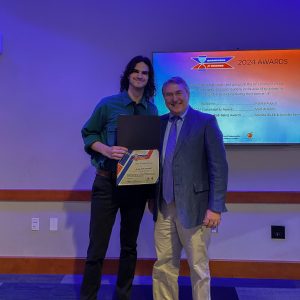 2024 Champions for Change Award Winner, Augustus Hoff.
